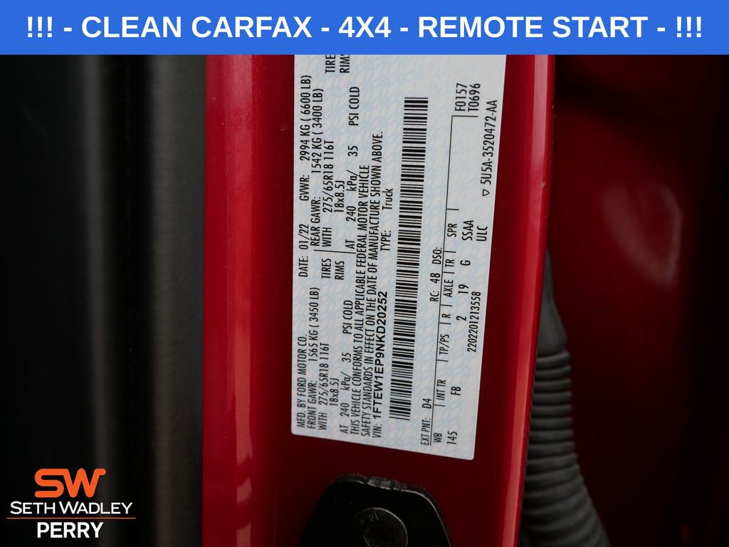 Used 2022 Ford F150 XLT w/ Equipment Group 302A High image 28