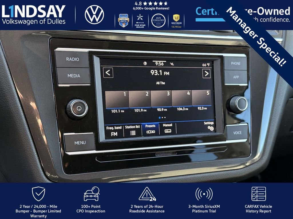 Certified 2021 Volkswagen Tiguan S image 16
