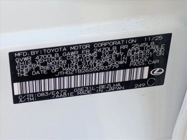 New 2025 Lexus IS 350 F Sport image 16