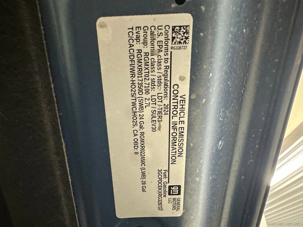 Certified 2024 Chevrolet Silverado 1500 Custom Trail Boss w/ LPO, Dark Essentials Package image 38