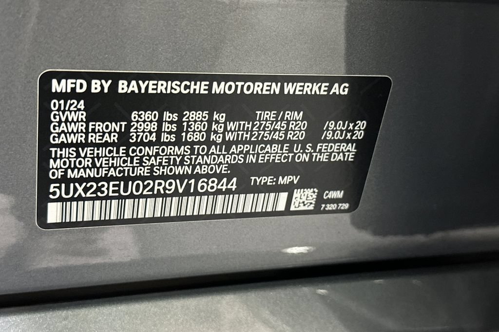 Certified 2024 BMW X5 xDrive40i w/ M Sport Package AWD/4WD image 37