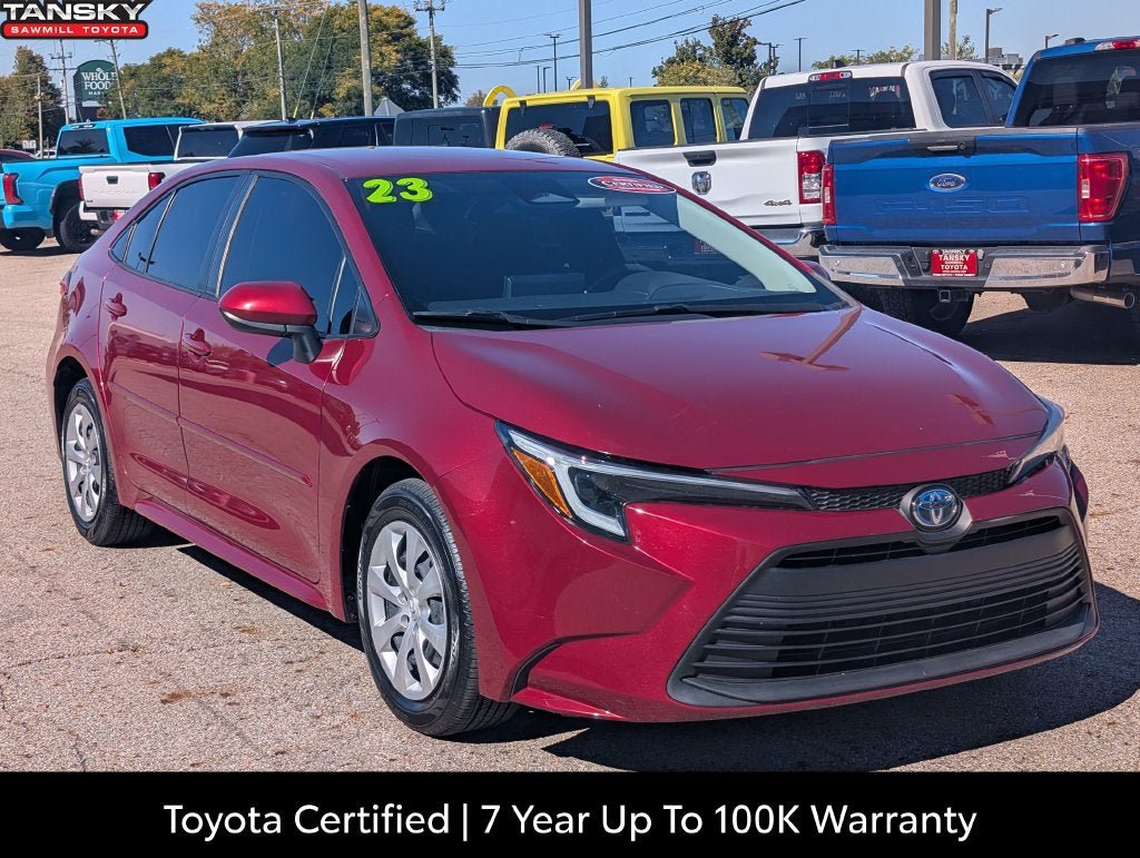 Certified 2023 Toyota Corolla LE