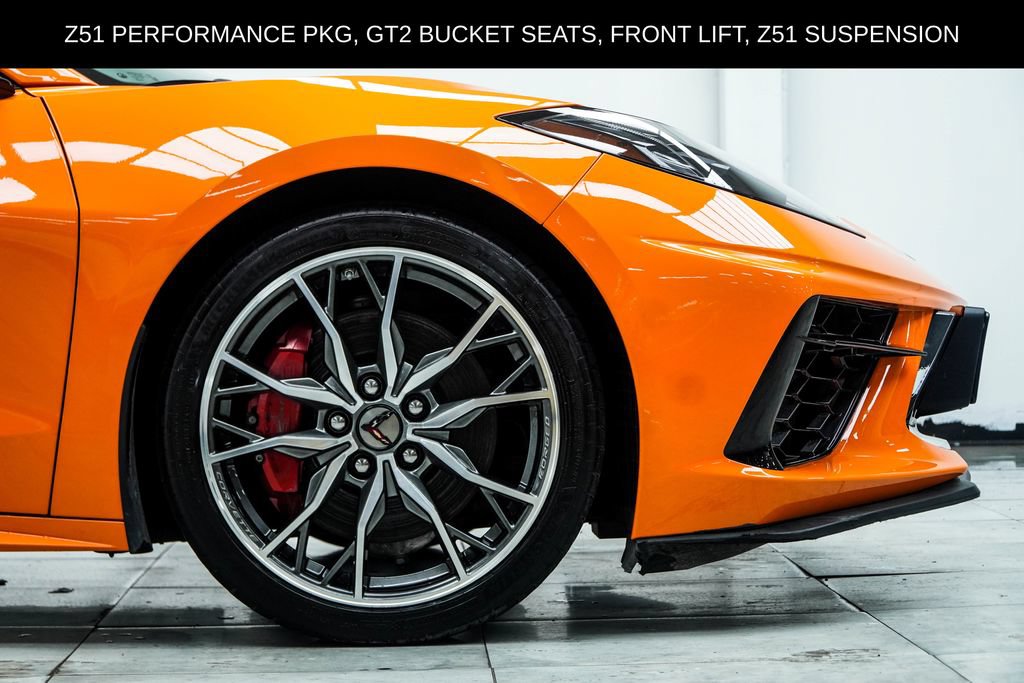 Used 2024 Chevrolet Corvette Stingray Preferred Conv w/ Z51 Performance Package RWD image 10