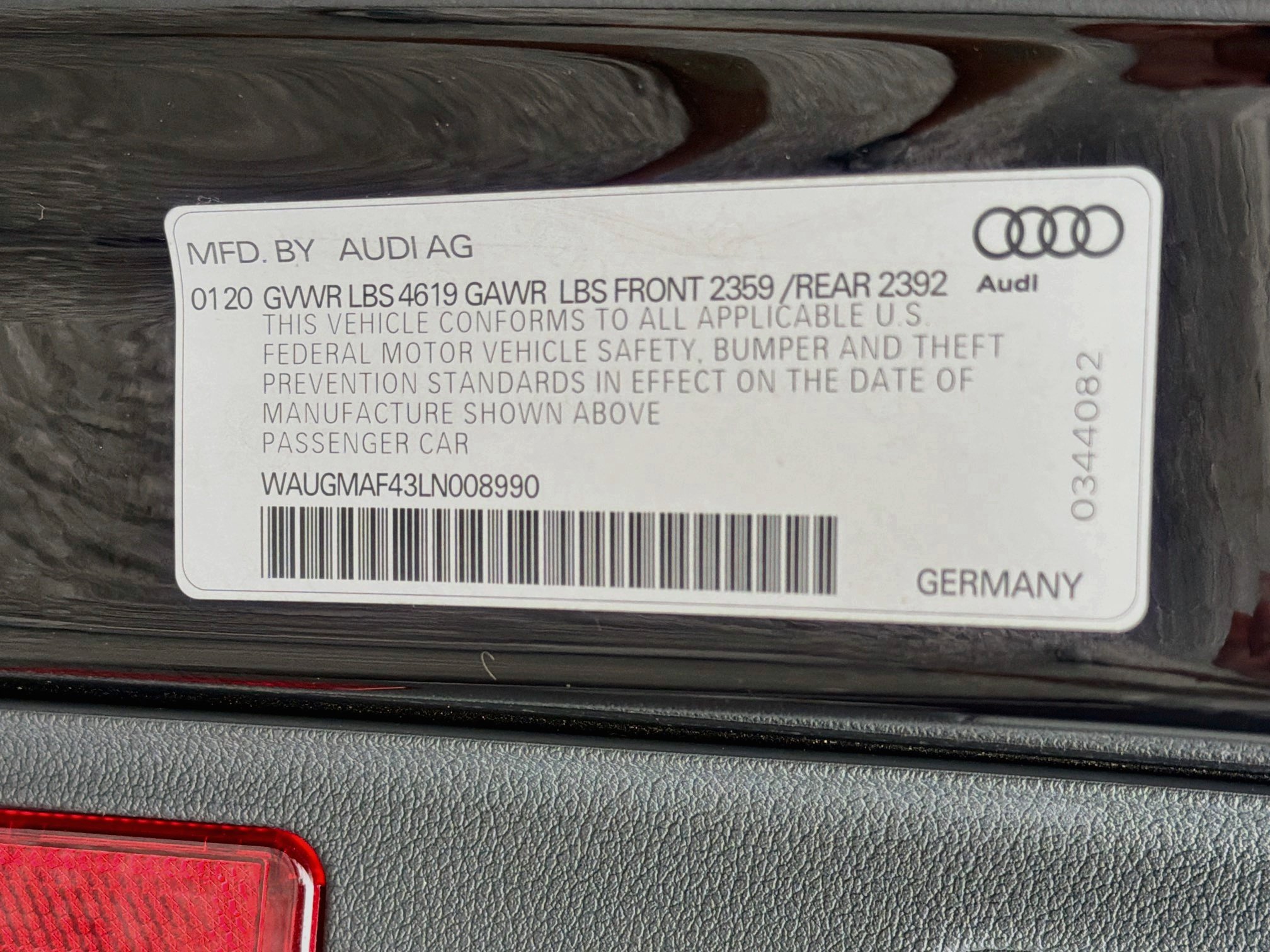 Used 2020 Audi A4 2.0T Premium w/ Convenience Package FWD image 43