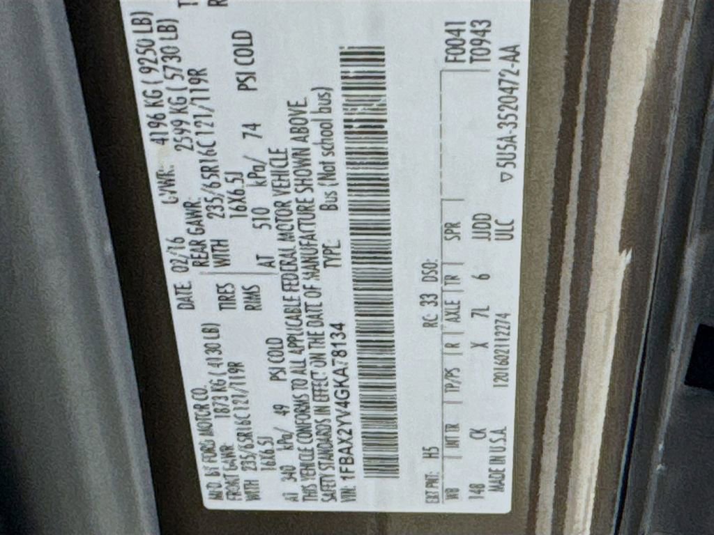 Used 2016 Ford Transit 350 XLT image 38