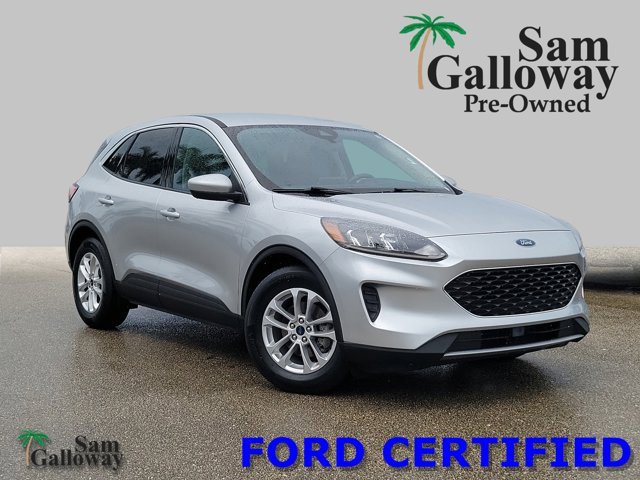 Certified 2020 Ford Escape SE