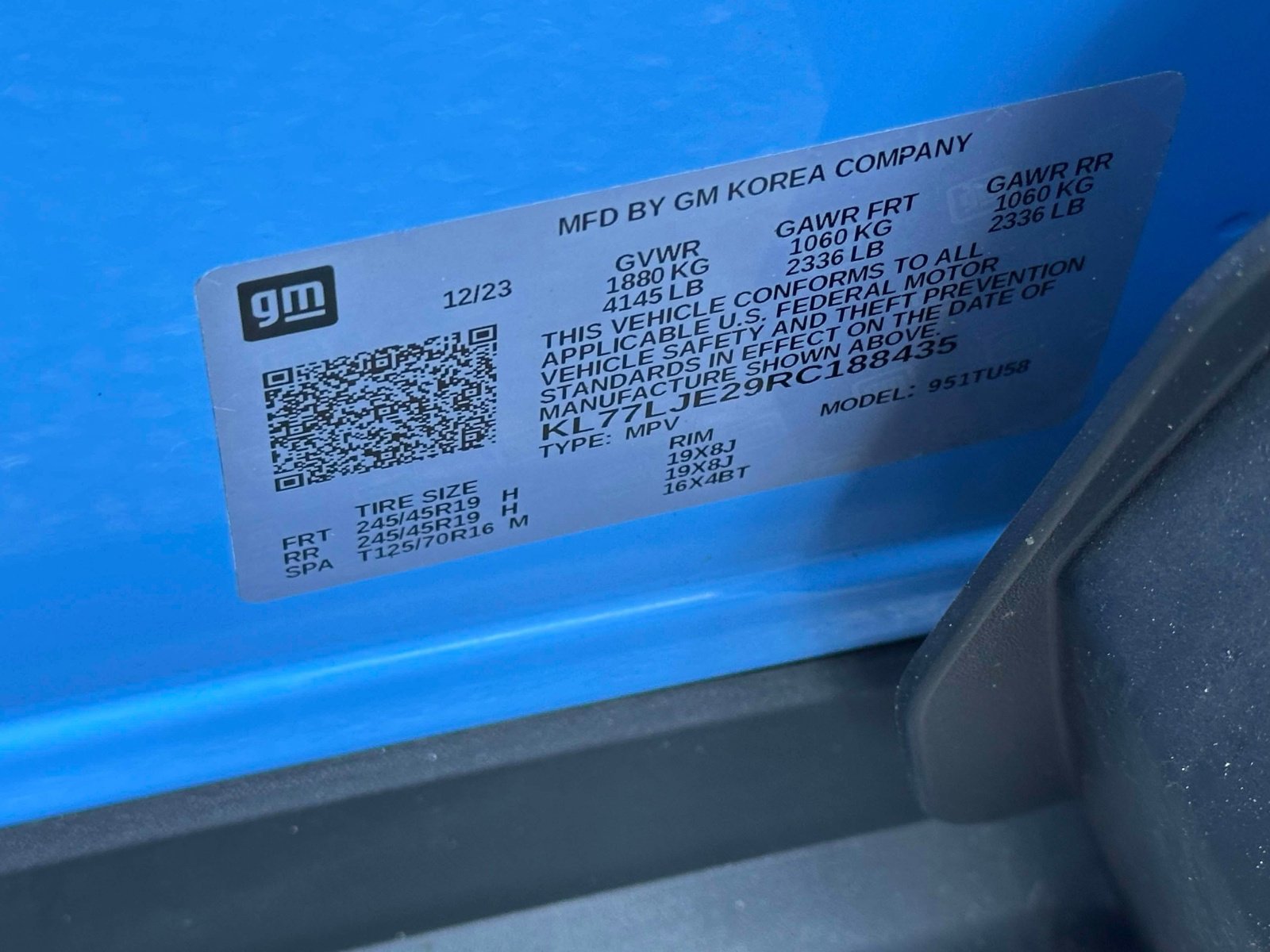 Certified 2024 Chevrolet Trax RS w/ Sunroof Package image 17