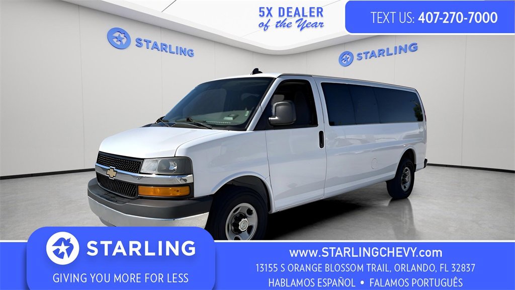 Used 2019 Chevrolet Express 3500 LT w/ LT Preferred Equipment Group image 1