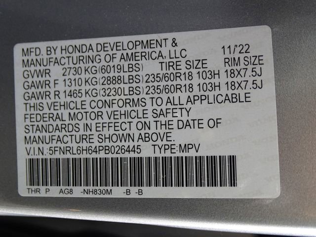 Used 2023 Honda Odyssey EX-L image 21