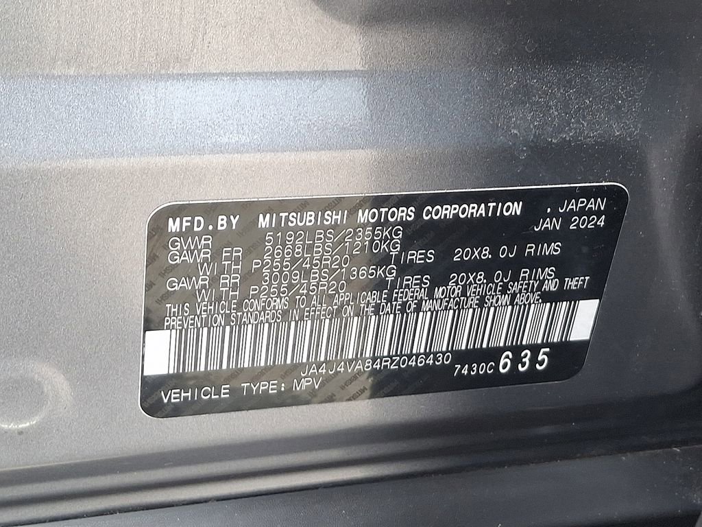 Used 2024 Mitsubishi Outlander SE AWD/4WD image 28