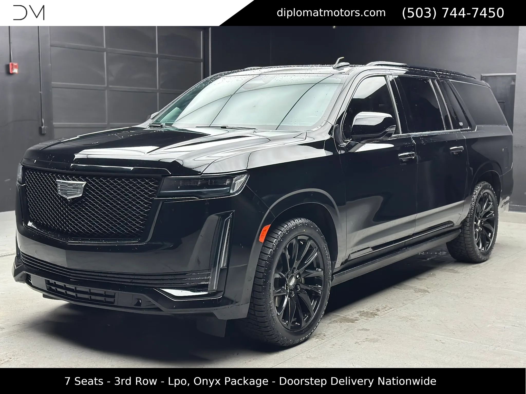 Used 2023 Cadillac Escalade ESV Sport Platinum w/ LPO, ONYX Package
