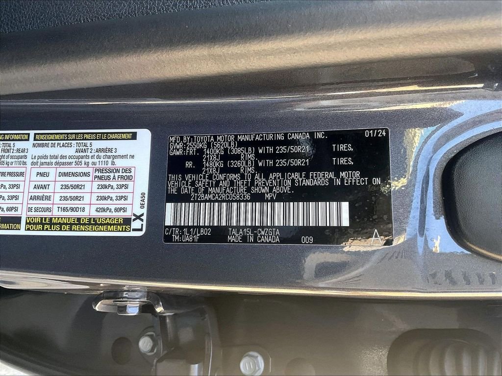 Used 2024 Lexus RX 350 Premium Plus w/ Convenience Package AWD/4WD image 36