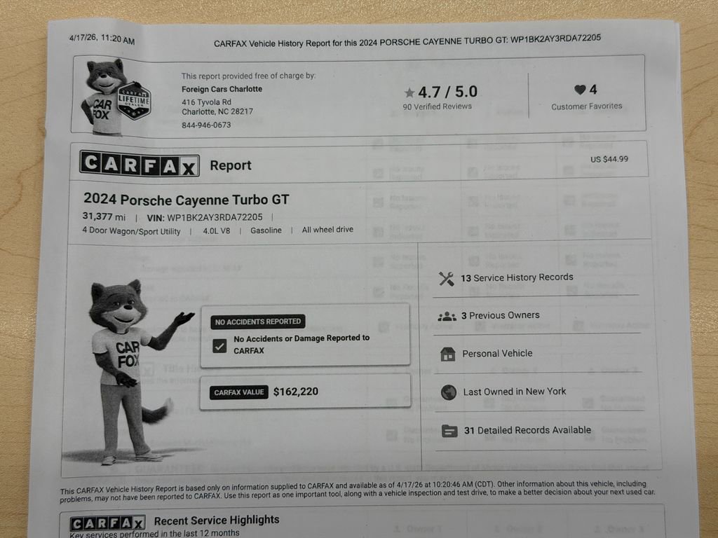 Used 2024 Porsche Cayenne Turbo GT AWD/4WD image 41