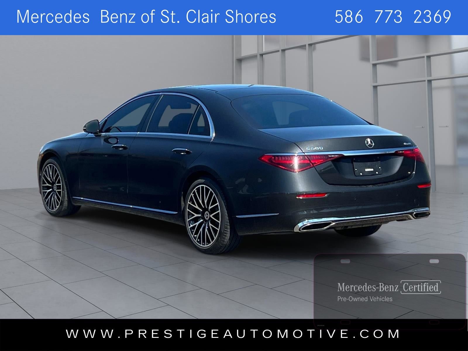 Used 2022 Mercedes-Benz S 580 4MATIC Sedan image 3