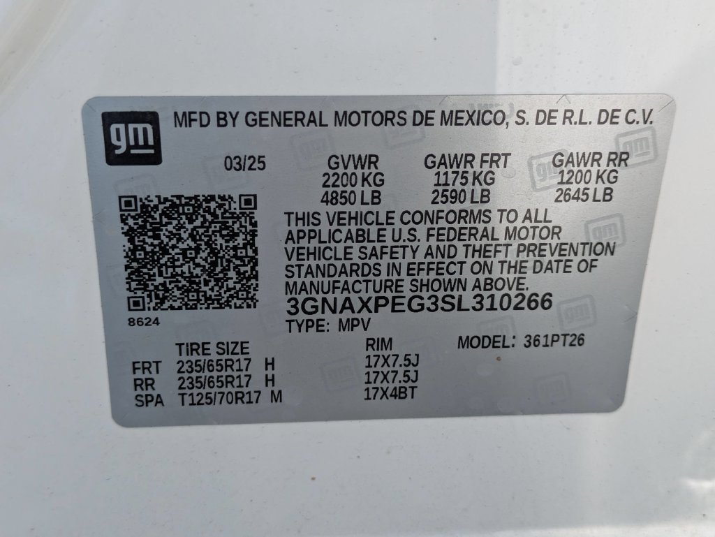 Used 2025 Chevrolet Equinox LT AWD/4WD image 35