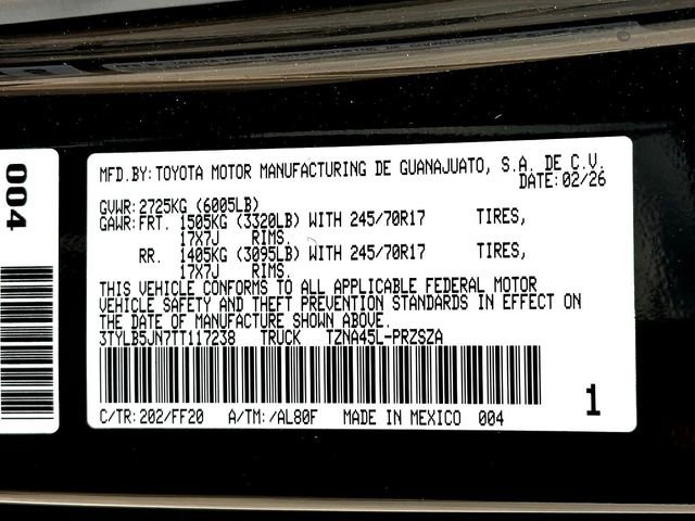 New 2026 Toyota Tacoma SR5 image 23