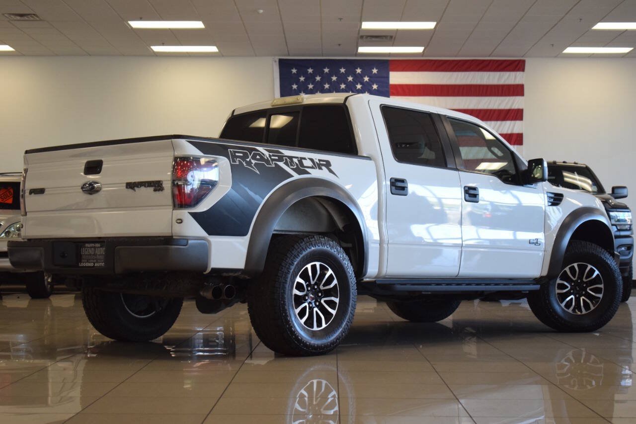 Used 2012 Ford F150 Raptor w/ Raptor Luxury Pkg AWD/4WD image 7