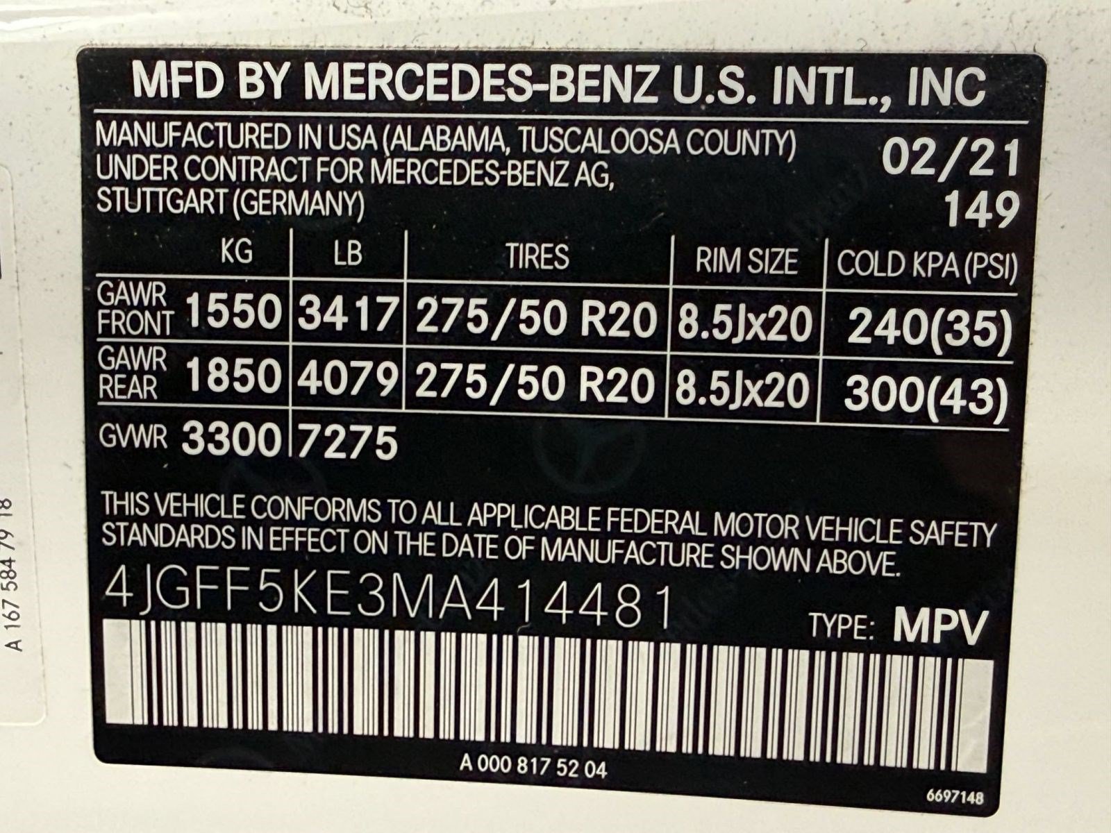 Used 2021 Mercedes-Benz GLS 450 4MATIC image 24