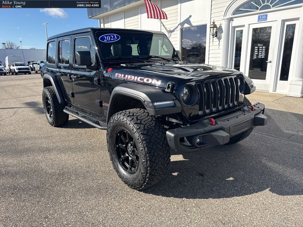 Used 2023 Jeep Wrangler Unlimited Rubicon w/ Cold Weather Group image 3