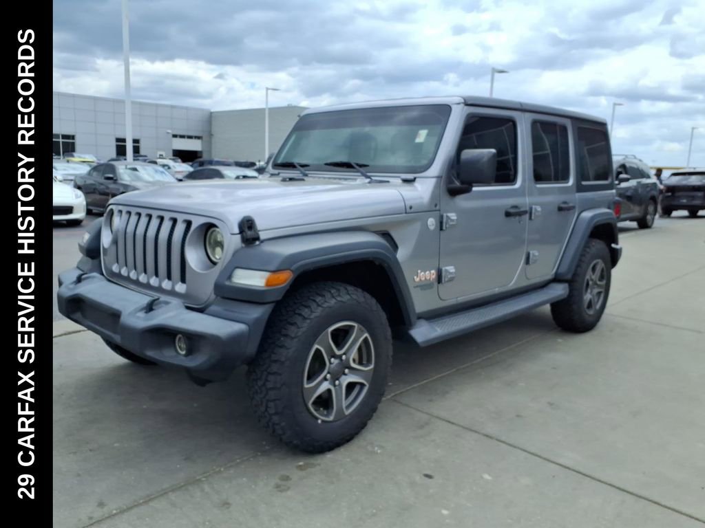 Used 2018 Jeep Wrangler Unlimited Sport S AWD/4WD image 4