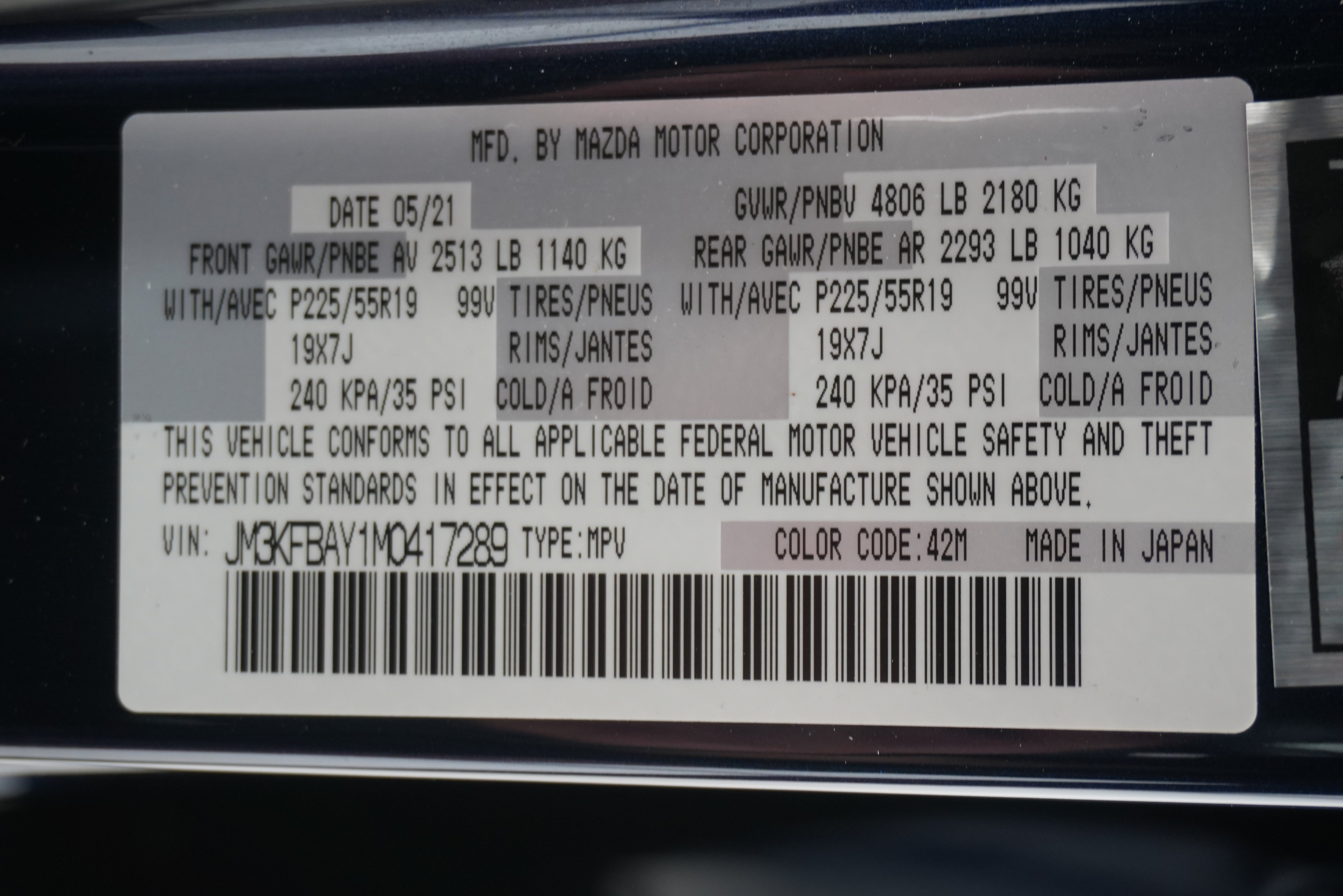 Used 2021 MAZDA CX-5 Grand Touring Reserve AWD/4WD image 37