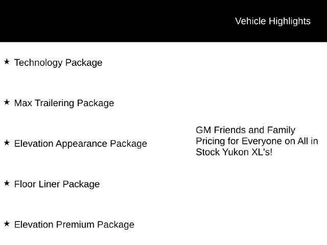 New 2026 GMC Yukon XL Elevation w/ Elevation Premium Package AWD/4WD image 2