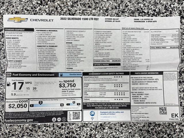 Used 2022 Chevrolet Silverado 1500 RST image 24