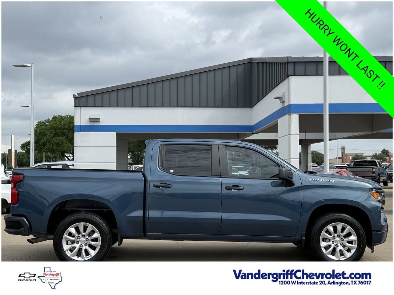 Certified 2024 Chevrolet Silverado 1500 Custom RWD image 3