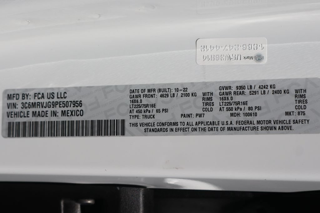 Used 2023 RAM ProMaster 3500 FWD image 48