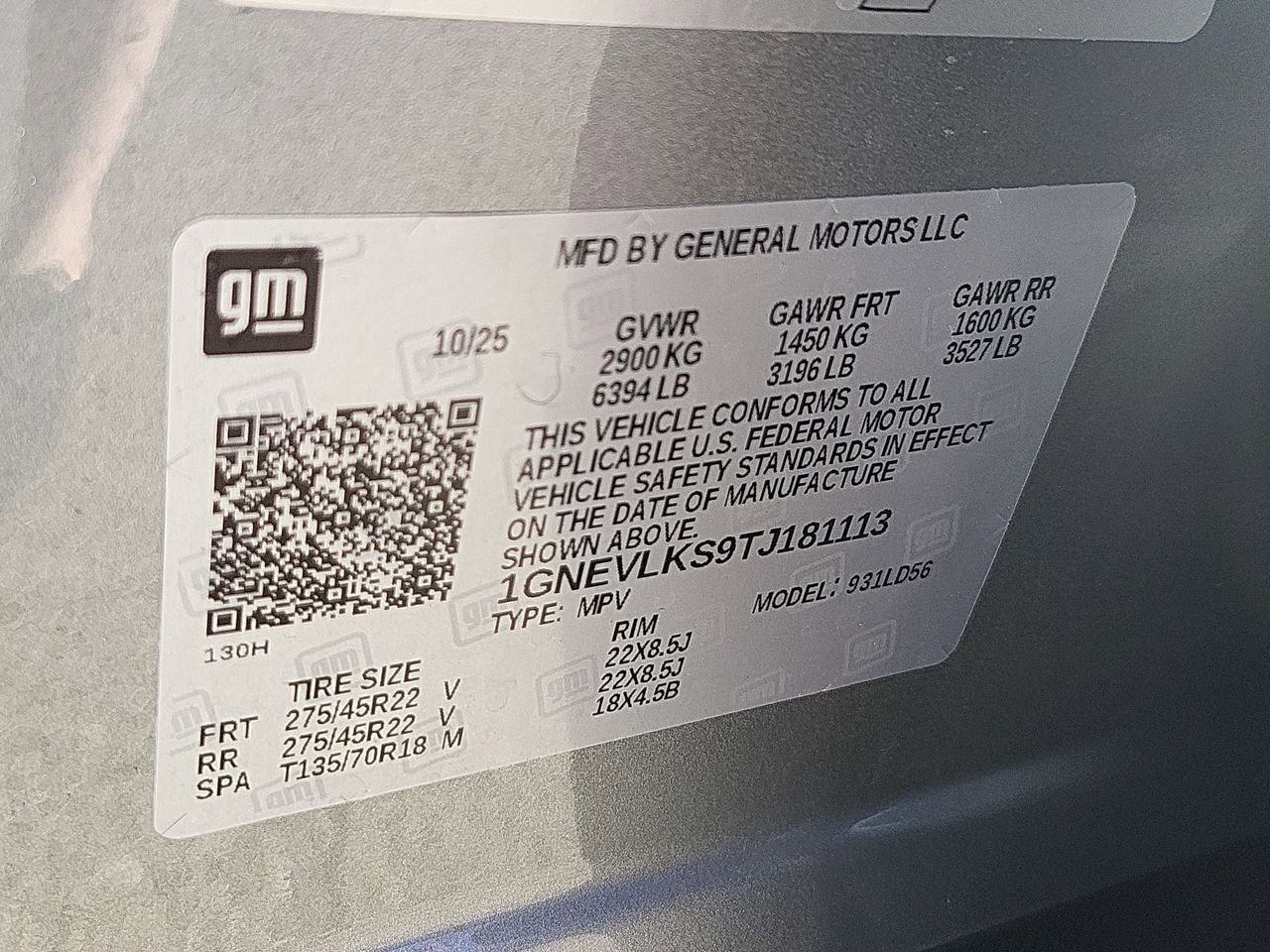 New 2026 Chevrolet Traverse RS image 33