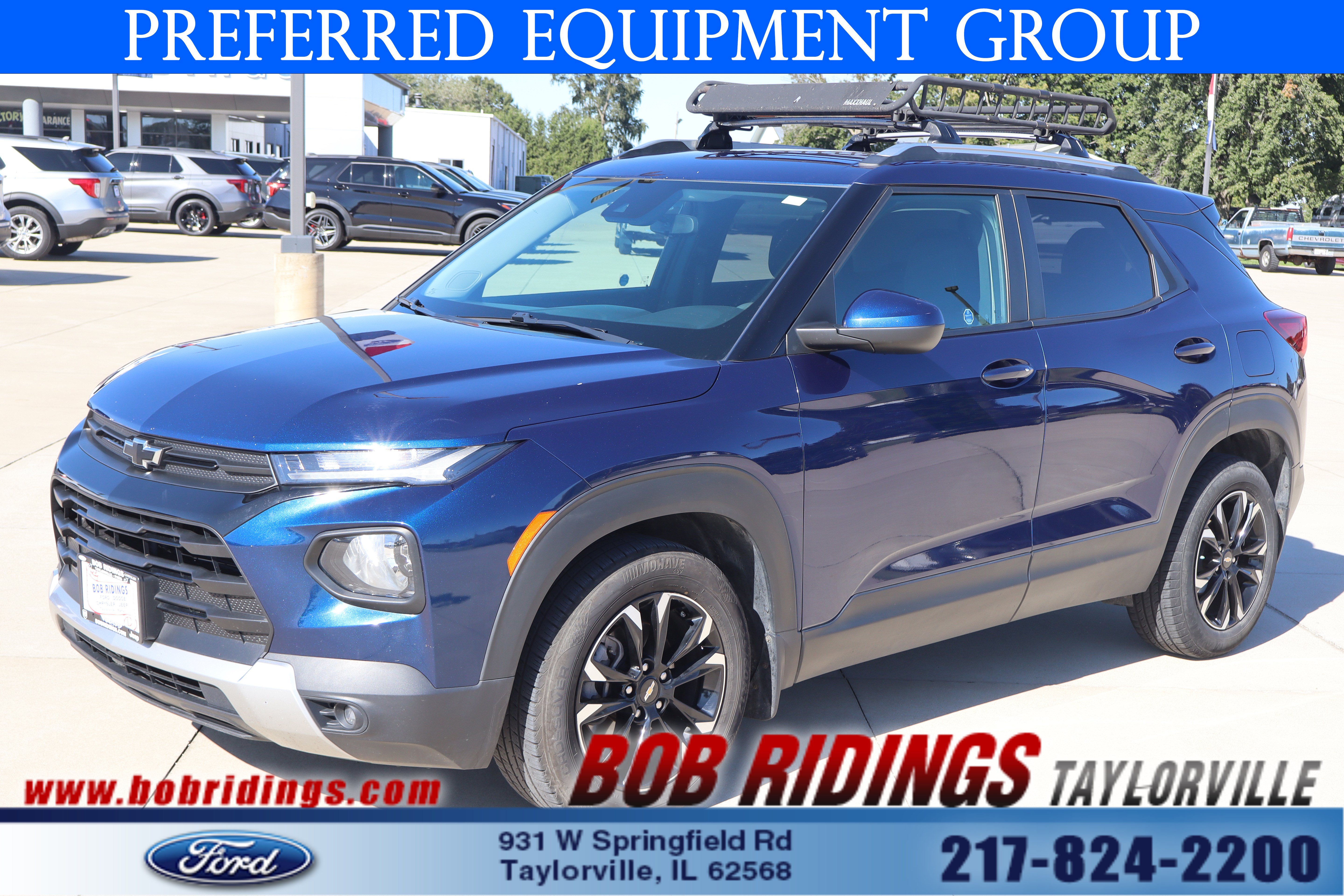 Used 2022 Chevrolet TrailBlazer LT w/ LPO, Blackout Package FWD image 1