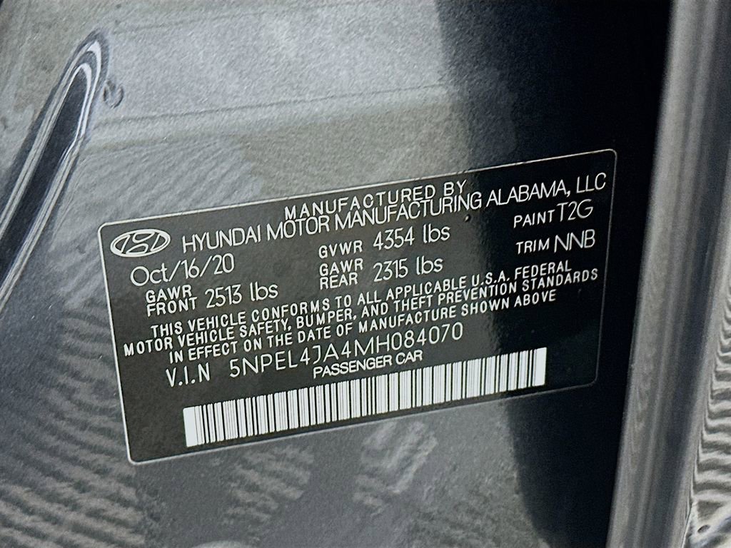 Used 2021 Hyundai Sonata SEL w/ Preferred Accessory Package image 30