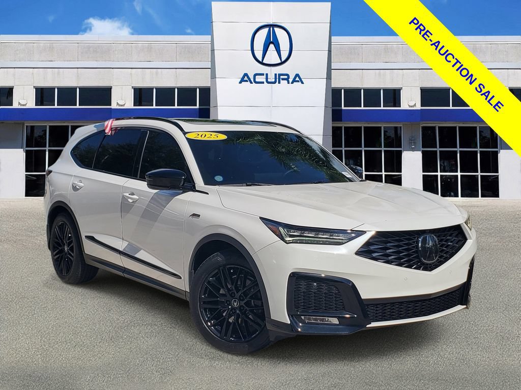 Certified 2025 Acura MDX A-Spec w/ Advance Package