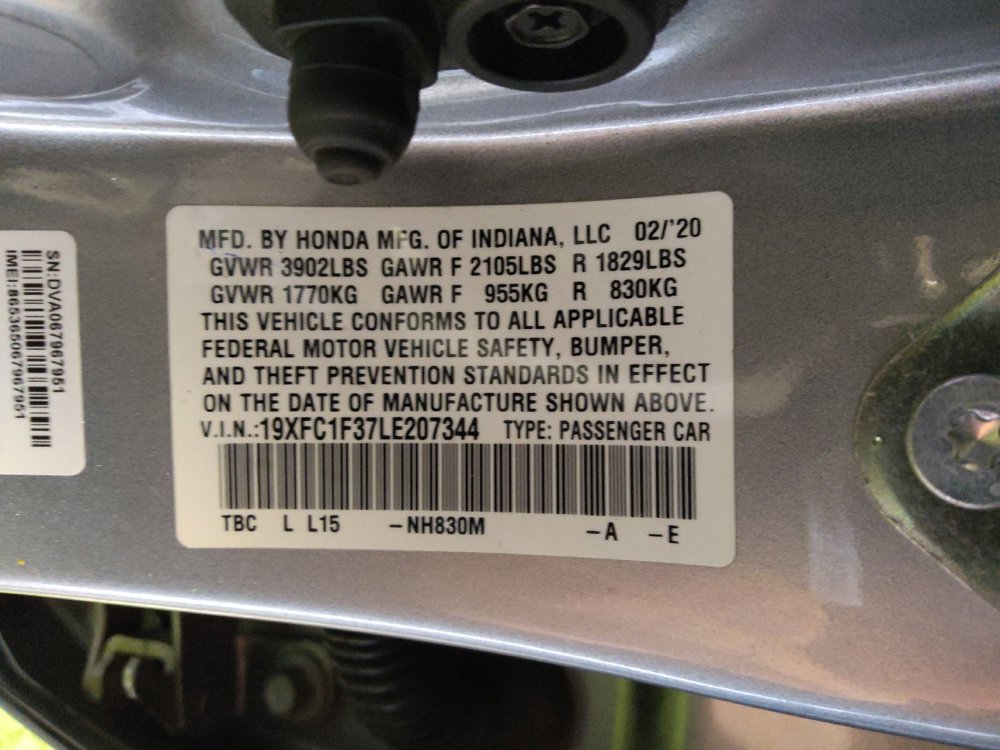 Used 2020 Honda Civic EX image 33