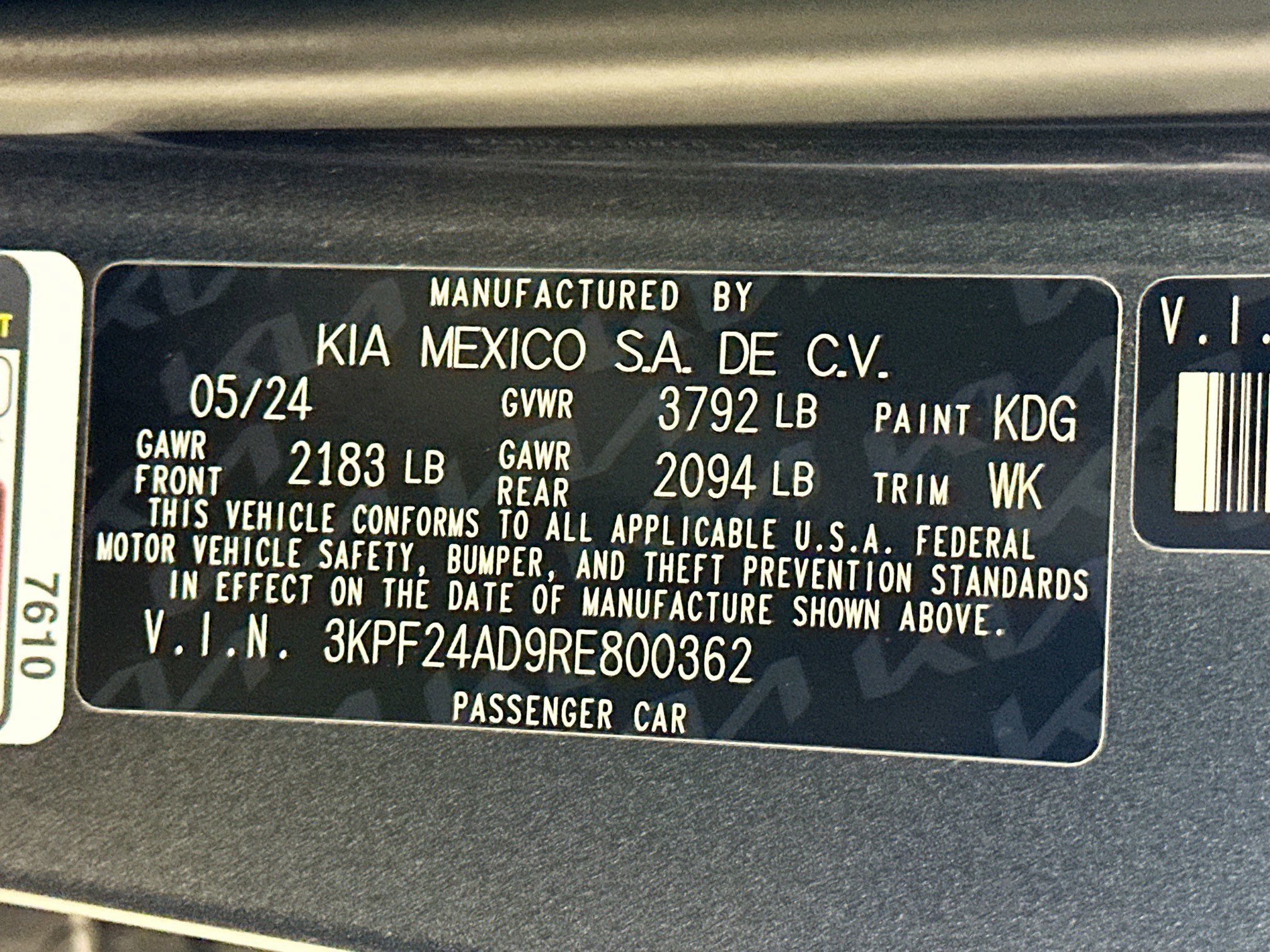 Used 2024 Kia Forte LXS w/ LXS Technology Package FWD image 37