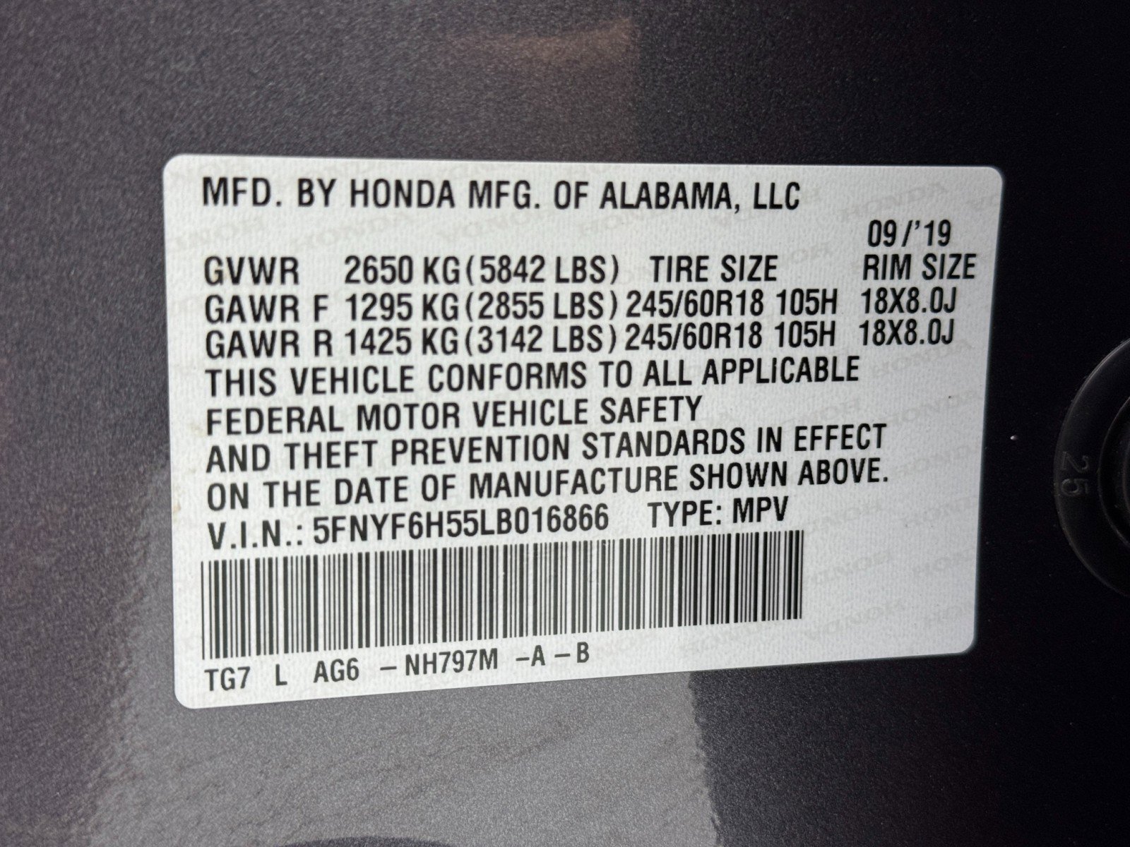 Used 2020 Honda Pilot EX-L image 45