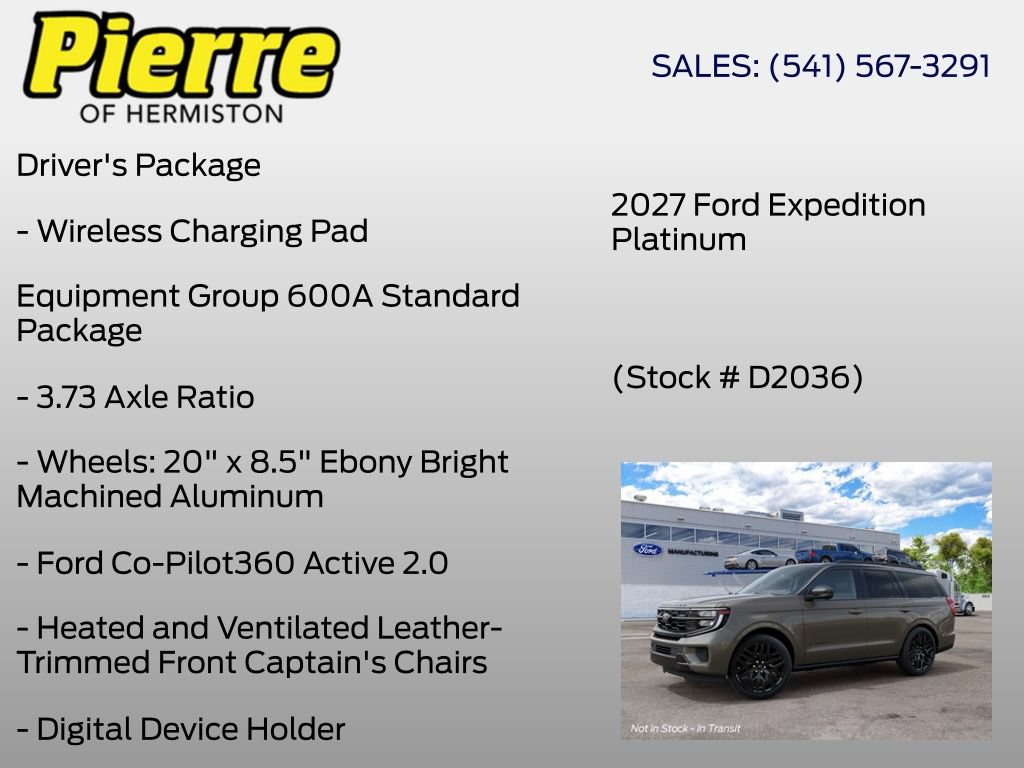 New 2027 Ford Expedition Platinum AWD/4WD image 18
