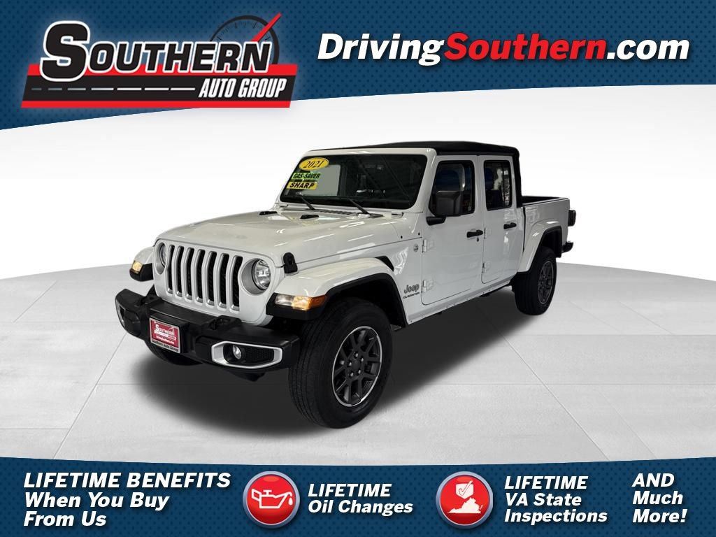 Used 2021 Jeep Gladiator Overland w/ Cold Weather Group AWD/4WD 360° Tour