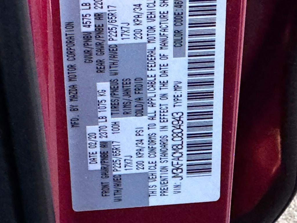 Used 2020 MAZDA CX-5 Touring image 38