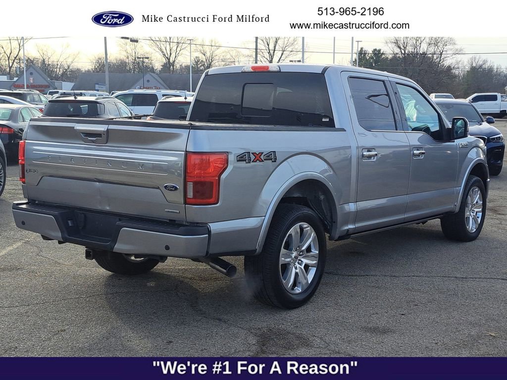 Used 2020 Ford F150 Platinum w/ Equipment Group 701A Luxury image 5