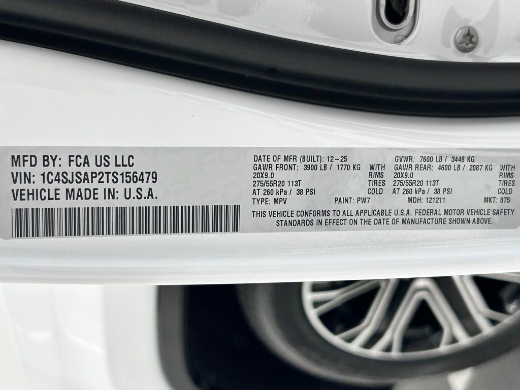 New 2026 Jeep Grand Wagoneer L 4WD image 25