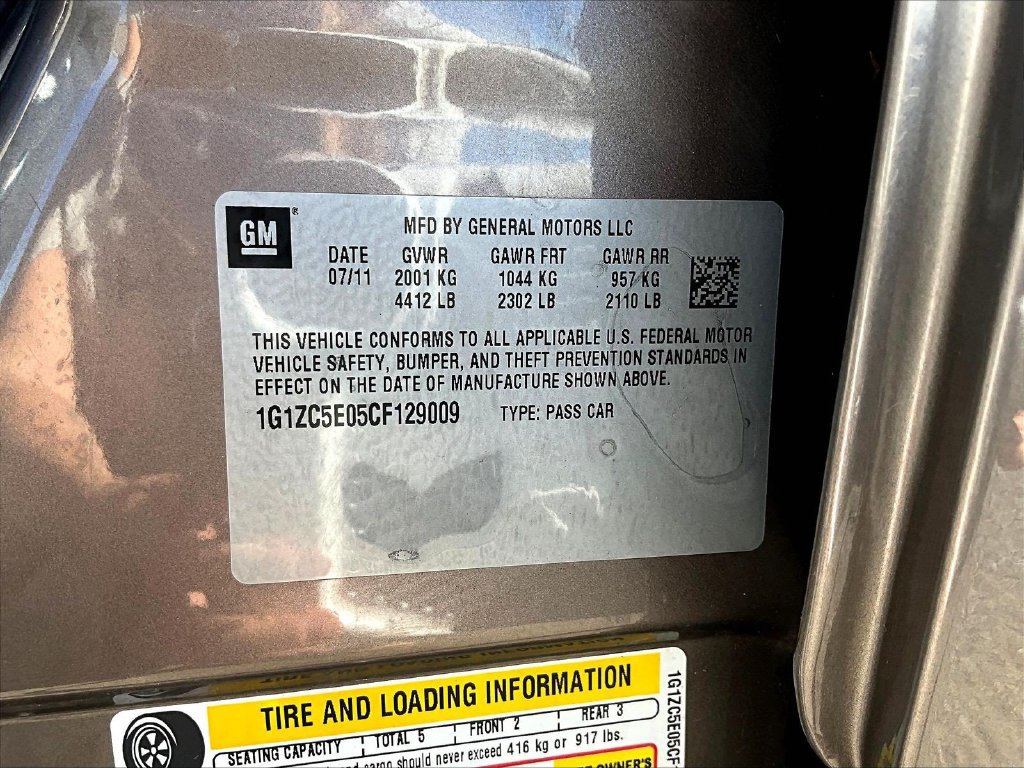 Used 2012 Chevrolet Malibu LT FWD image 21