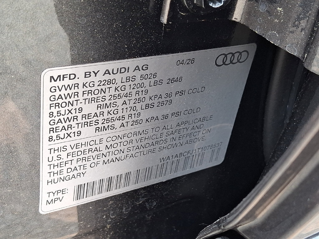 New 2026 Audi Q3 quattro 2.0T AWD/4WD image 12