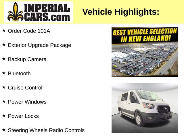 Used 2025 Ford Transit 250 Low Roof w/ Exterior Upgrade Package RWD image 3