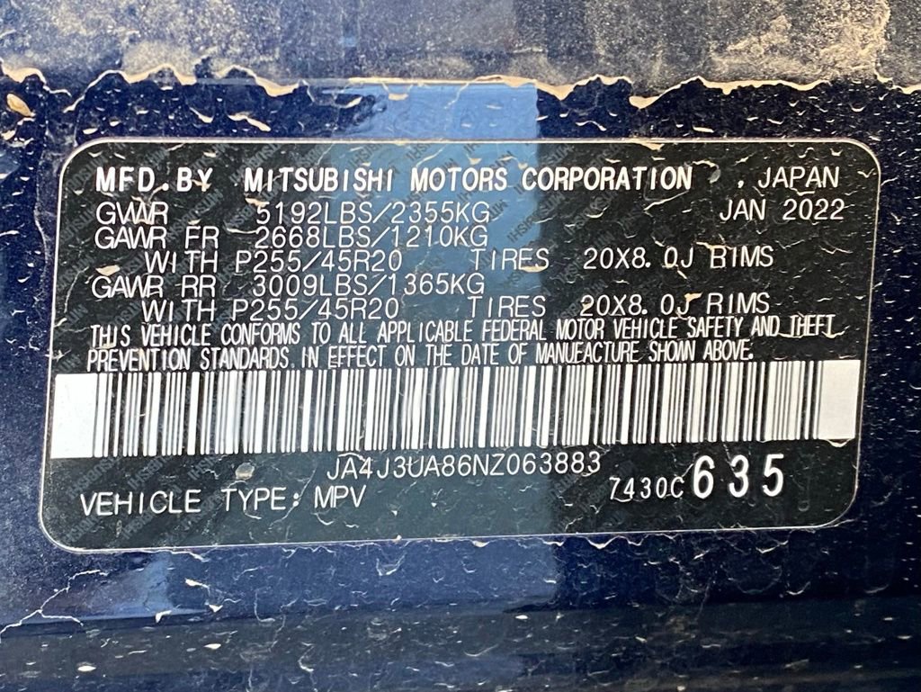 Used 2022 Mitsubishi Outlander SE image 36