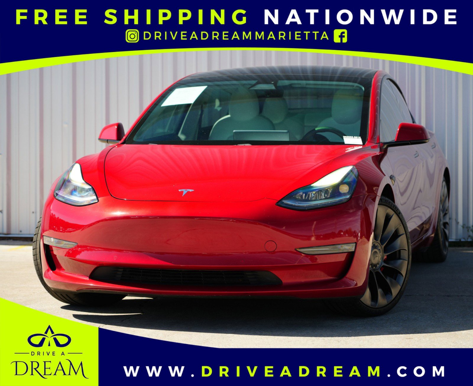 Used 2021 Tesla Model 3 Performance