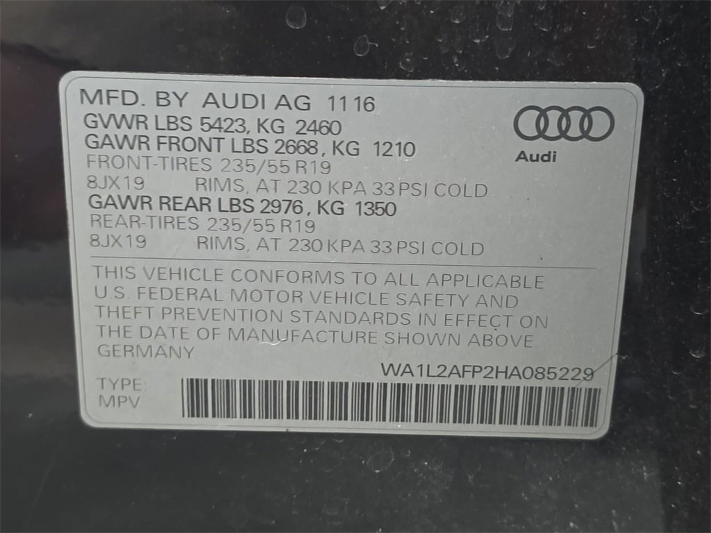 Used 2017 Audi Q5 2.0T Premium Plus w/ Technology Package image 33