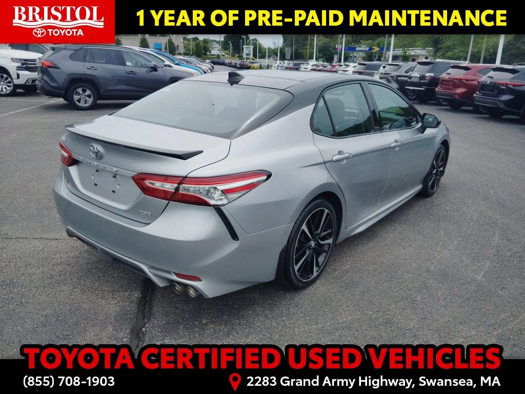 Certified 2020 Toyota Camry XSE w/ Navigation Package FWD image 7