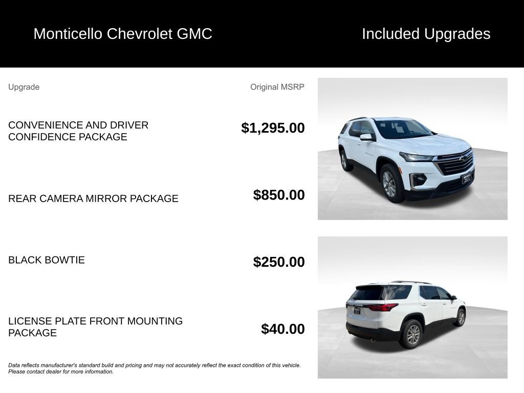 Used 2023 Chevrolet Traverse LT FWD image 5