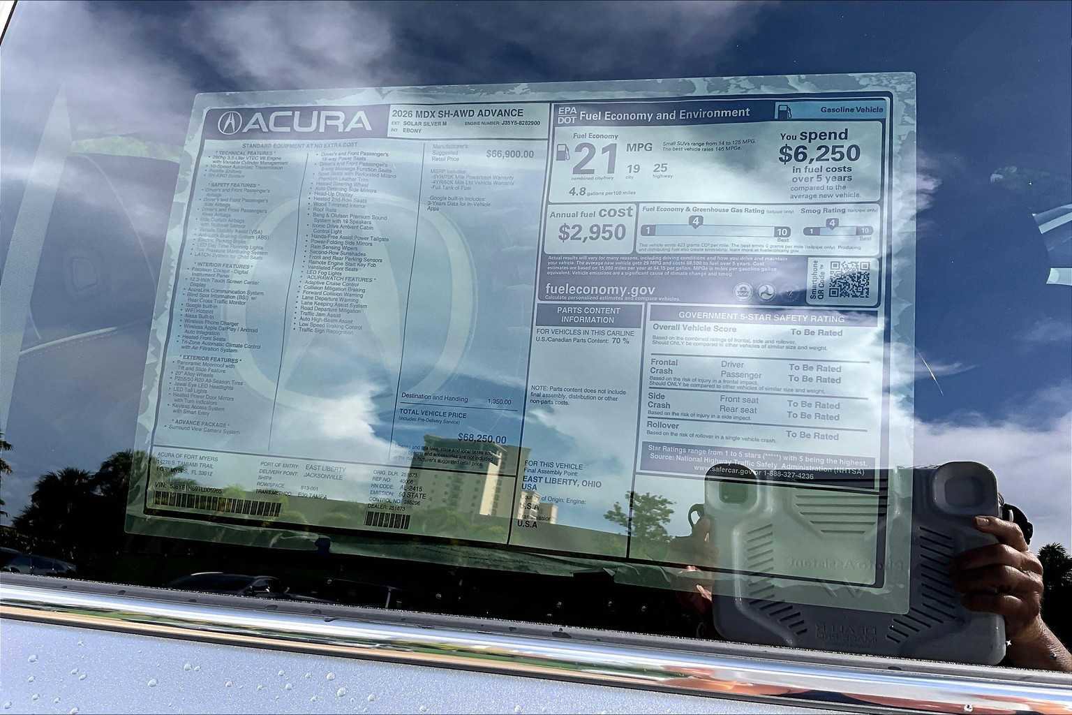 New 2026 Acura MDX SH-AWD w/ Advance Package image 21